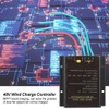 Wind Generator Controller, Wind Turbine Generator 48 V Waterproof Wind