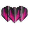 RED DRAGON Hardcore Radical Pink Splash Darts Flights - 4