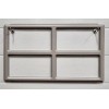 Clopay Garage Doors Colonial 509 Window Inserts/Short Panel SANDTONE