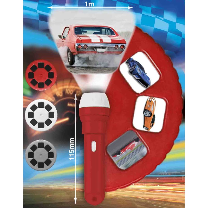 Brainstorm Toys Super Cars Torch and Projector