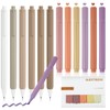 OFFCUP Pastel Highlighters, 13PCS Aesthetic School Supplies, 6pcs No-Bleed Highlighters,
