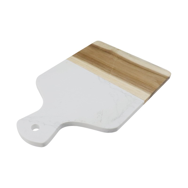 HEVSTIL Marble Cutting Board, Marble and Acacia Wood Cutting Board