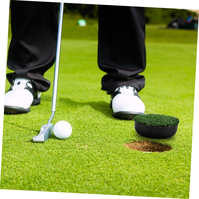 Abaodam Golf Green Hole Cup Cover Durable Plastic Protector for