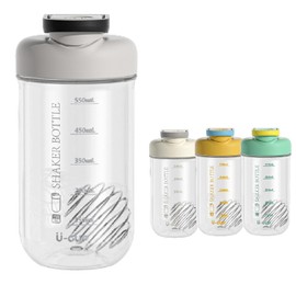 25.4 fl oz (750 ml) Blender Bottle with Water Level Scale Protein Shaker Mixer Shaker Shaker Bottle Cup, Leak Proof, Odor Resistant, Convenient to Carry, Training, Fitness, Exercise, Gym, Outdoor,
