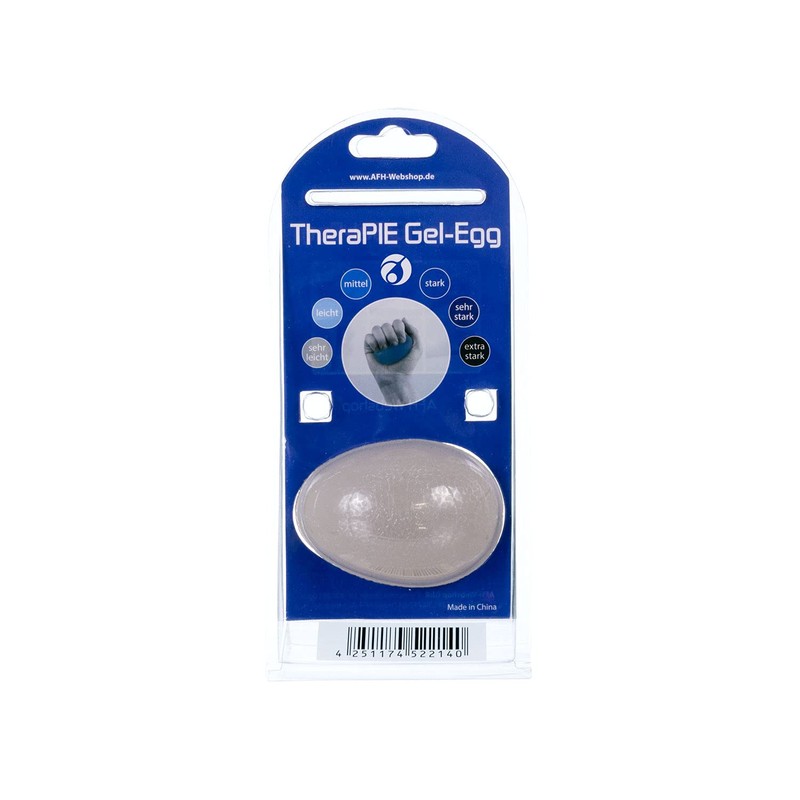 TheraPIE Gel EGG Ball, Egg Shaped Hand Trainer, High Quality,