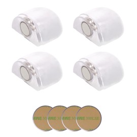 DBOO Set of 4 Clear Magnetic Door Stoppers