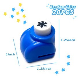 Rimobul Mini Paper Craft Punch - Set of 20 (Random Cutting Shape)