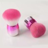 ZzDog Brocha Kabuki Redonda Suave Base Crema Rosa Tornasol