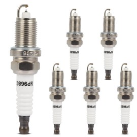ECCPP Pack of 6 Platinum Iridium high performance Spark Plugs Replacement for 96807 Fit for Dodge Nitro 4.0L 2007-2011