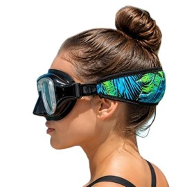 SUPVOX Neoprene Diving Mask Strap Cover: 3mm Padded Anti Hair Tangling Sleeve for Scuba Diving Snorkeling Swimming Water Sports , Anti Slip Comfortable Strap for Long Hair Users