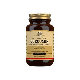 Solgar Full Spectrum Curcumin Softgels - Pack of 30 - Liquid Extract of Turmeric - Supports Brain, Joint, & Immune System Health - Gluten Free, Gold