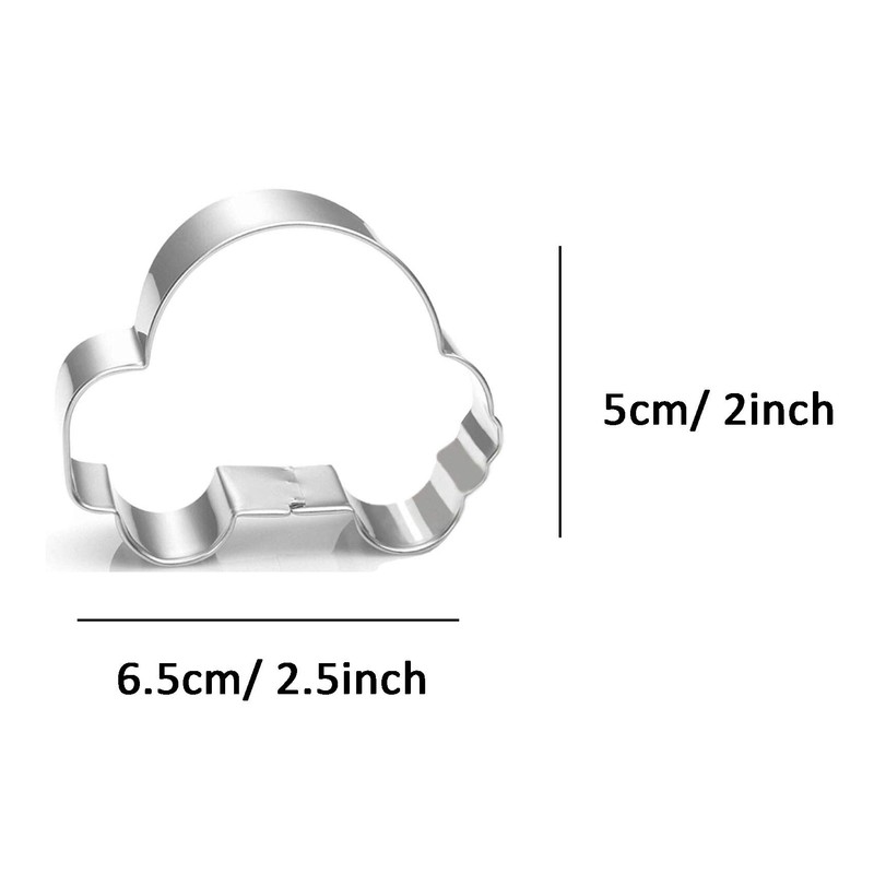 ZDYWY Beetle Car Shaped Cookie Cutters