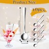 Pack of 10 Small Spoons for Spice Jars, 7.4 x