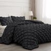 PHF Diamond Marshmallow Puff Comforter Set Queen Size, 3 Pieces