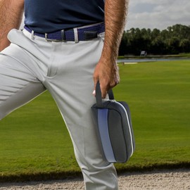 Utility Golfer Portable Organizer,Golf Ball Bag Golf Accessories - Lightweight Golf Club Bag Accessories for Ball Markers Hat Clips Cell Phone Wallet Keys