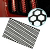 Calcomania Panal Hexagono Sticker Calavera Faro Universal Negro