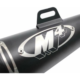 Gearzaar For GSXR750 Suzuki GSXR600 GSX-R600 2011-21 M4 GP Slip On Exhaust Black Muffler