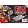 Kingfisher BBQTRAY Disposable BBQ Grill Foil Trays - Silver (Pack