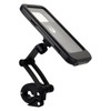 Bike Phone Holder Shock Absorbing Device Black Waterproof Fixed Rainproof