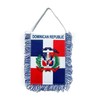 TOPFLAGS Dominican Flag 4 X 6 Inch Fringe Dominican Republic