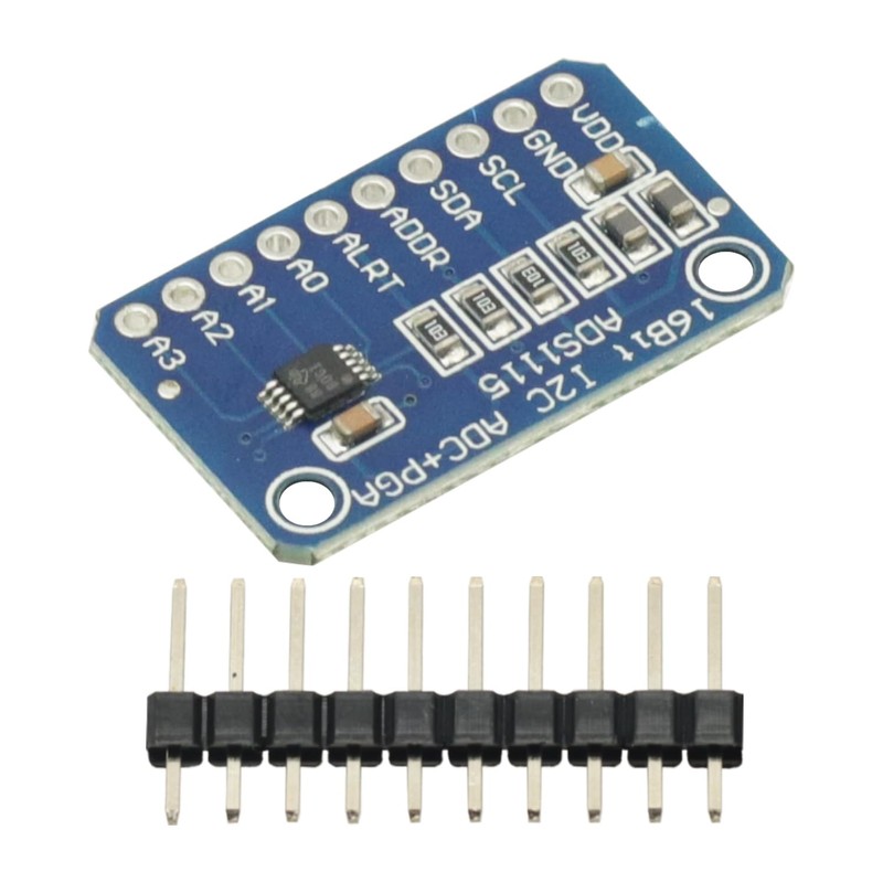 2PCS ADS1115 16 Bit IIC I2C Analog to Digital Converter
