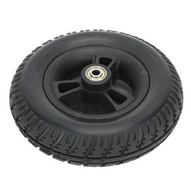 Wheelchair Wheel Replacement Wheel Replacement Non Slip Solid PU Strong Bearing Capacity Walker Accessories 7in