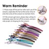 FOGOSP Curved Thinning Shears 7'' Curve Fluffers Scissors Professional Curved