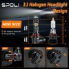 SPOLI 9012 HIR2 Led Headlight Bulb, 120w 30000LM 6500k Cool