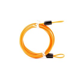 Steel Outdoor Clothes Line Heavy Duty Washing Line Wire Rope for Drying Clothes, Hanging Mosquito Nets, Hanging Curtains 1.5m/2m