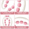 Yanghad Massage Roller, Leg Massager (White + Pink)