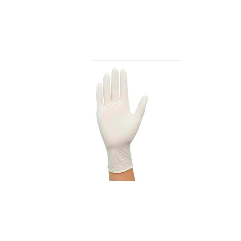 COVETRUS Latex Glove, Powder-Free, XS, White, 100U