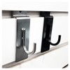 STORE FIXTURES DIRECT Black J-Hook, J Shaped Utility Hanger for