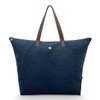 PiP Studio [W0724] Tote Bag Velvet Quiltey Days Blue 66