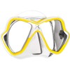 Mares Mask X-Vision Tauchmaske, Yellow/White, One Size