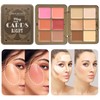 Makeup Cream Contour Palette, 12 Colours Concearler Full Coverage &