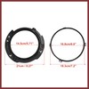 HEROFFIX 7 Inch Round Headlight Mounting Retaining Bracket Ring Set