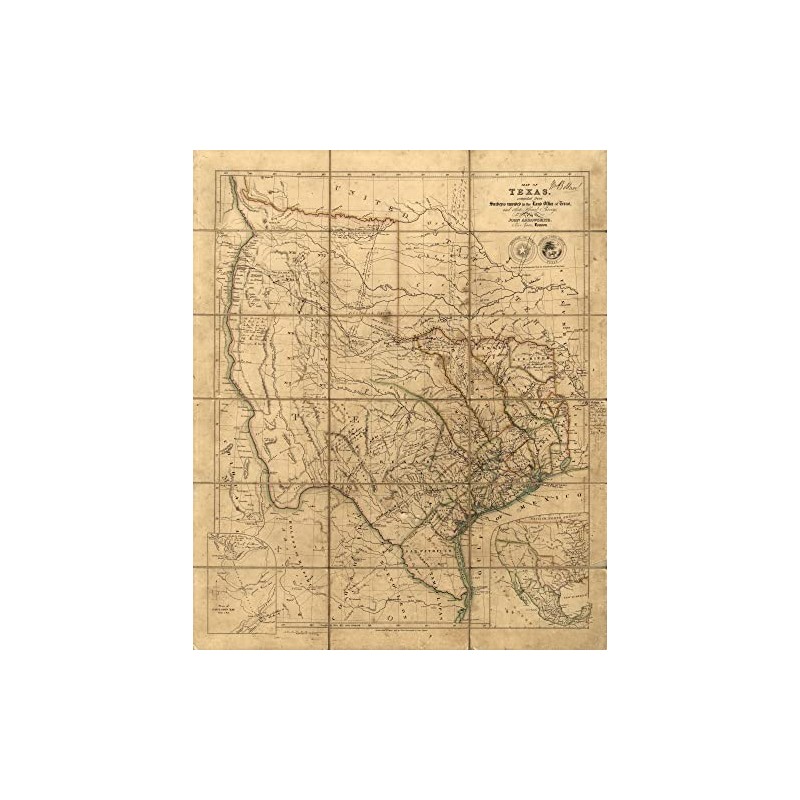 Texas 1841 by John Arrowsmith