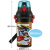 Skater PSB5SANAG-A Tomica 23 Water Bottle, 16.2 fl oz (480
