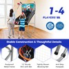 KOTEK Basketball Arcade Game Indoor, Foldable Dual Shot Electronic Basketball