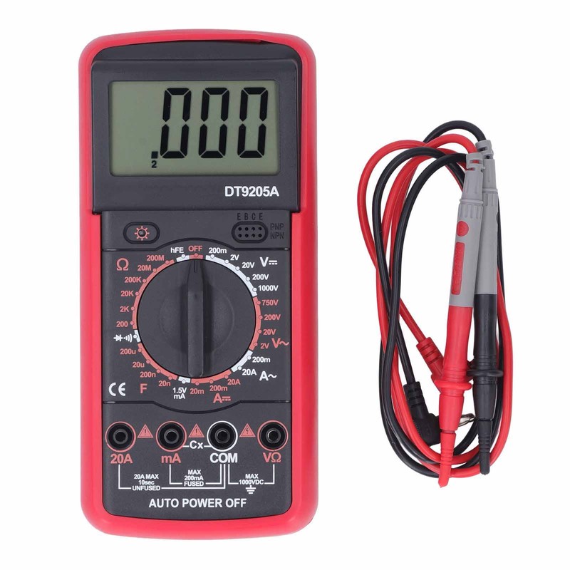 Digital Multimeter Electrical Voltage Tester Set High Accuracy Multifunctional Multi