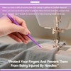 FQTANJU Purple Thang Sewing Tool Kit - 10 Pcs Multifunctional