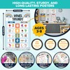 Decorably Phonics Posters for Classroom - 15 Phonics poster, 11x17in