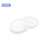 sourcing map 12Pcs 80mm/3.15" Circular Soffit Air Vents, Plastic Soffit