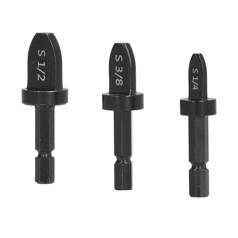 6Pcs Tube Expander Set Hex Handle Pipe Swaging Drill Bit