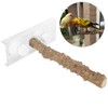 25CM Parrots Outdoor Portable Wood Standing Rod Pet Bird Shower