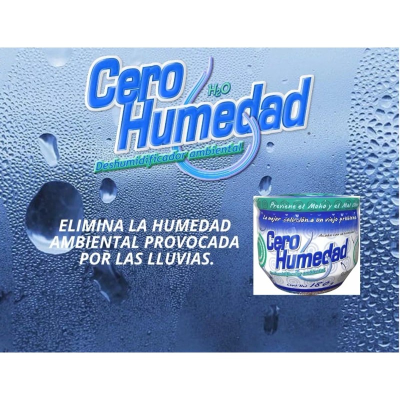 cero hum 10 Bote De 180 Gr Absorbe Olores Humedad