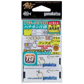 Gamakatsu TG331B 7-1.2 Miemie Rakuchin Hanakan Work (Hanakan Movable, Easy Win, Hook Type, Harris Stop)