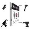Rigid Warning Sign - Protected by Electronic - Alarm System
