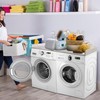 GLDZI Washer Dryer Countertop with Non-Slip Pad, Wood Washer and