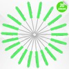 Shimeyao 20 Pcs Pocket Flat Head Screwdriver Set Small Magnetic